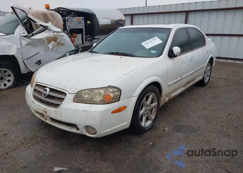 2002 Nissan Maxima Se z USA, uszkodzony, nr VIN JN1DA31D82T413273